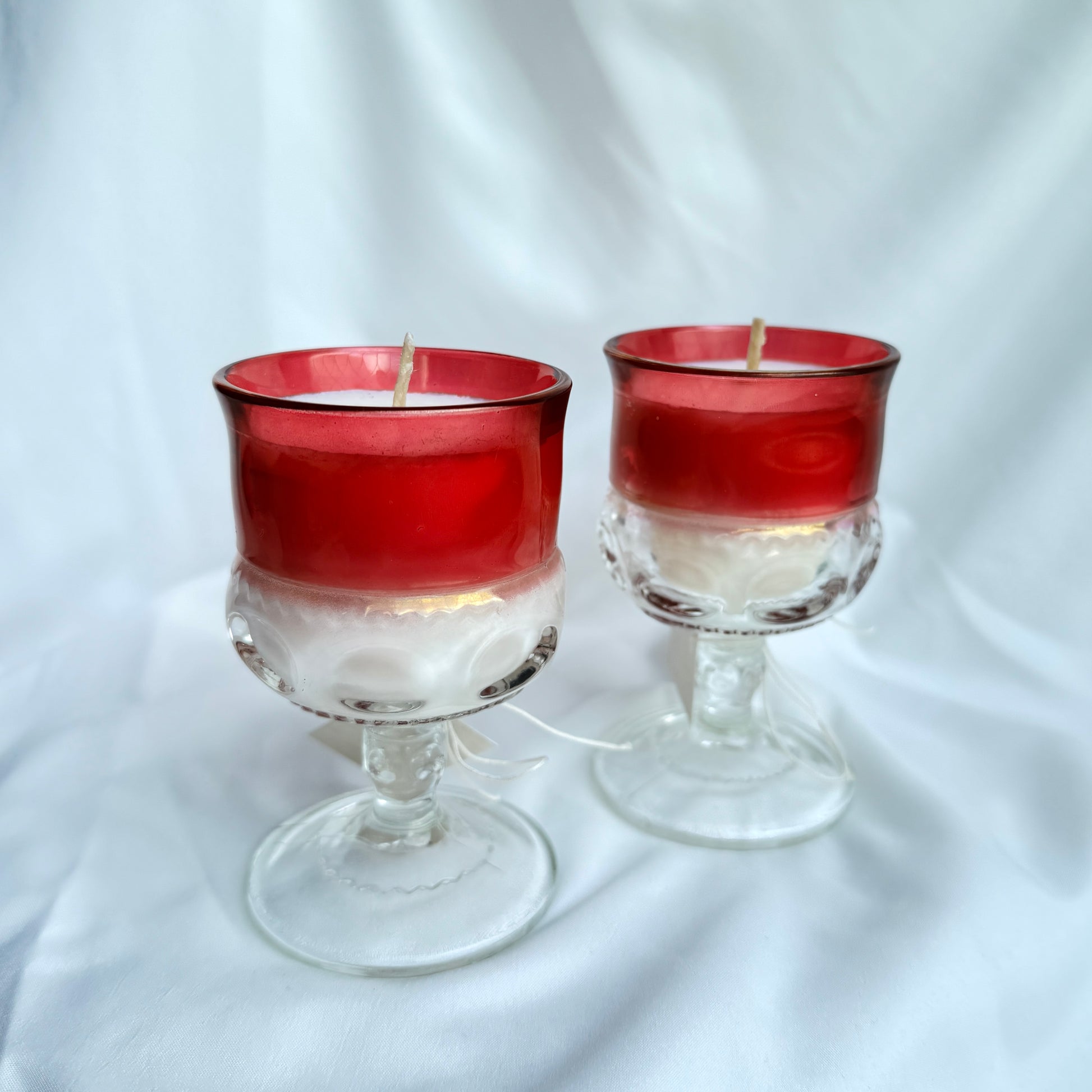 Small Ruby Goblets