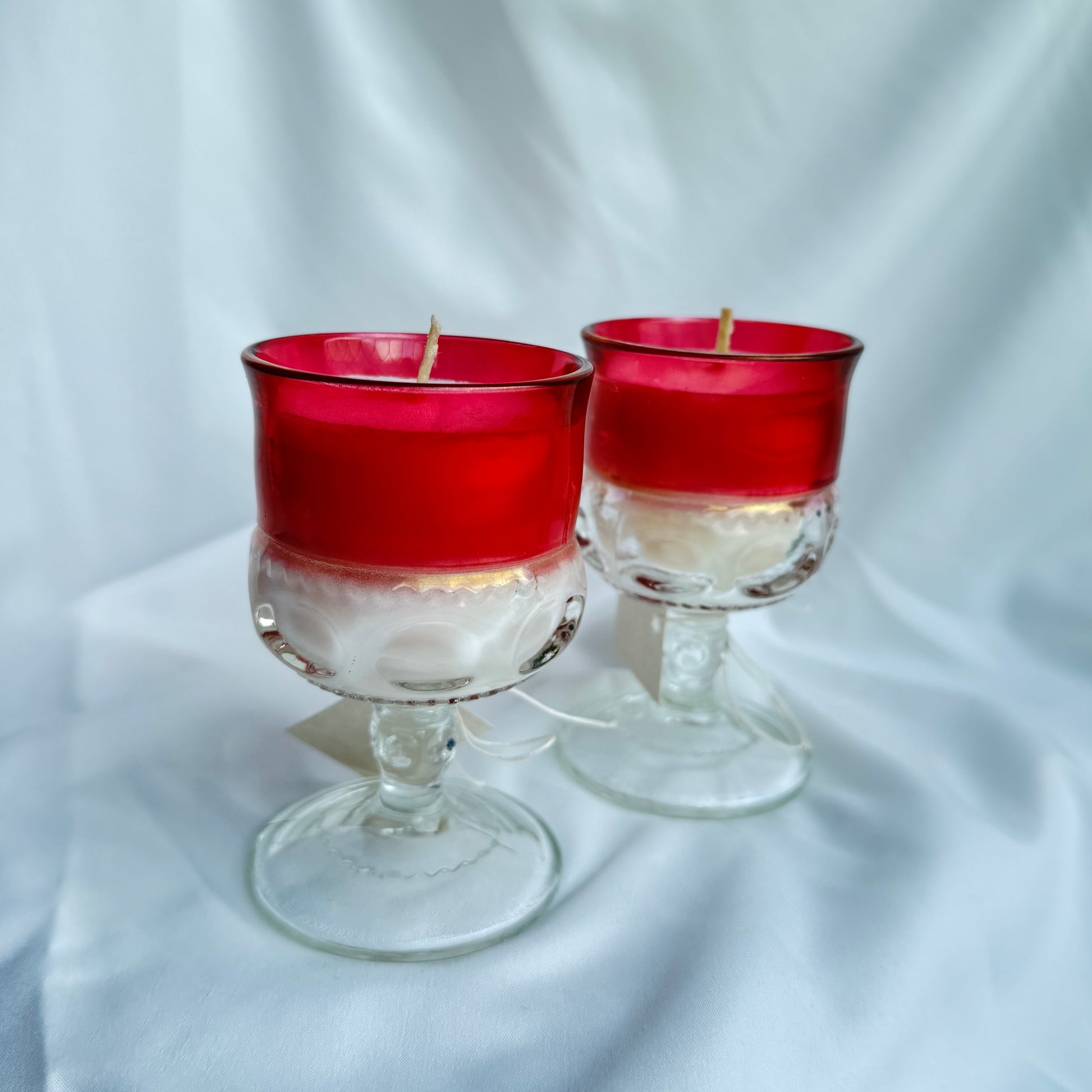 Small Ruby Goblets
